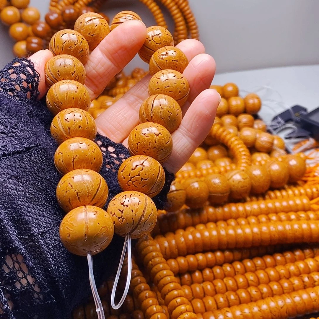 囍***囍桃核吊坠18加乘16苹果圆轻色差36.8