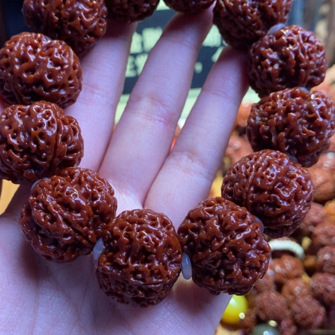 金刚菩提手串255肉玉华