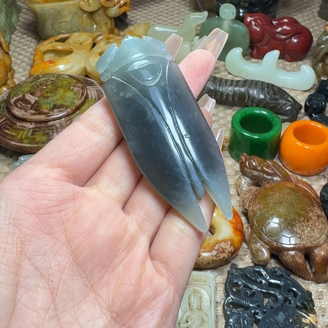 白玉菩提吊坠挂件