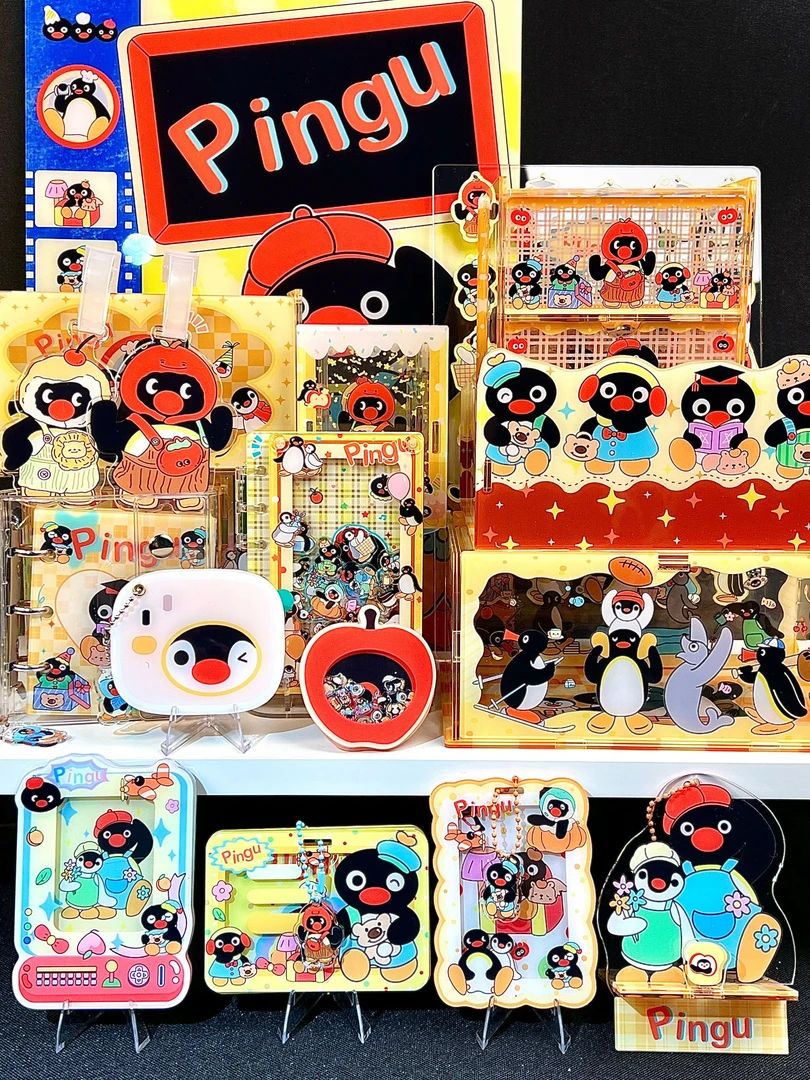 Pingu亚克力盒集