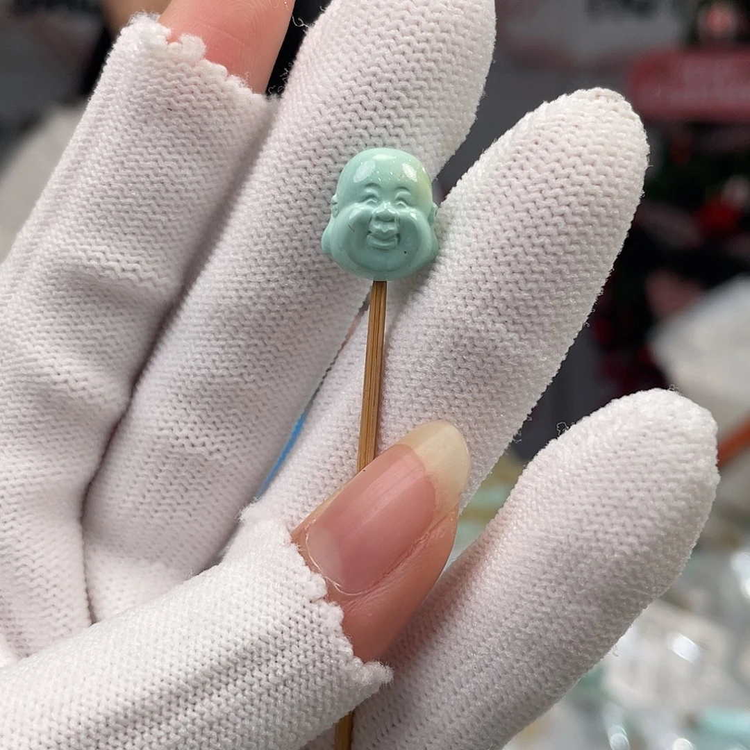 绿松石未镶嵌挂件