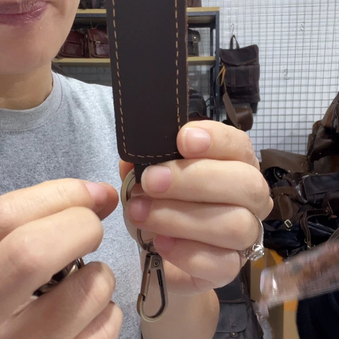 牛皮（革）头层牛皮钥匙扣