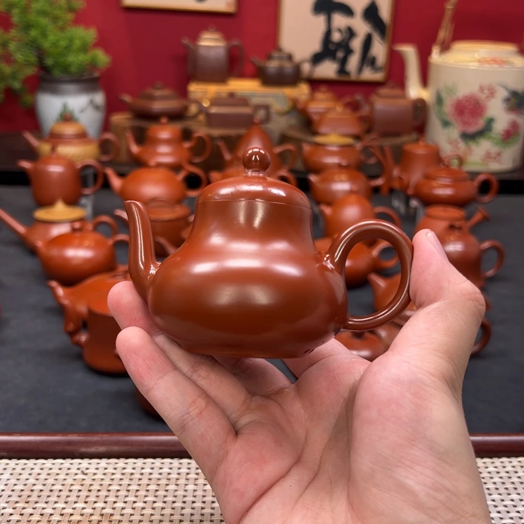 紫砂茶壶潮州手拉壶手拉壶