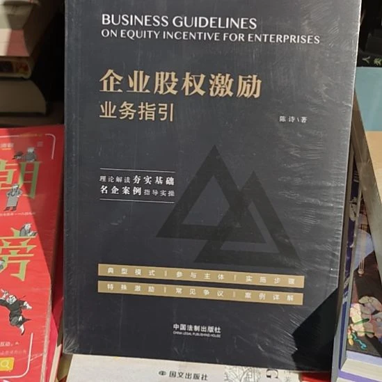 企业股权激励业务指引平装库存书全新