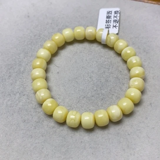 未镶嵌蜜蜡裸石串