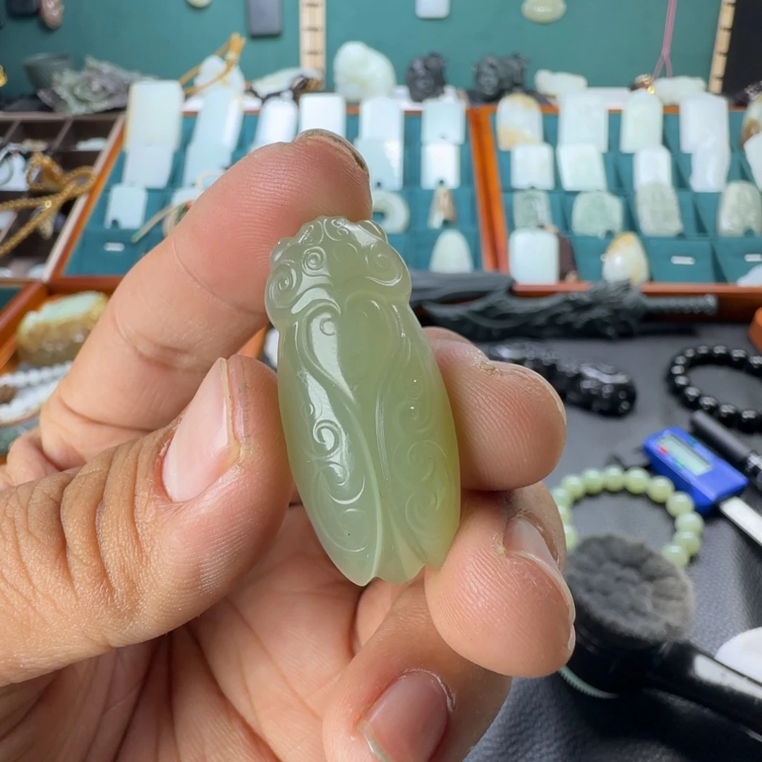 和田玉挂件未镶嵌