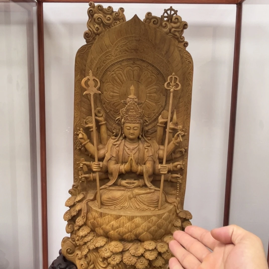 香包迎客松千手观音沉香