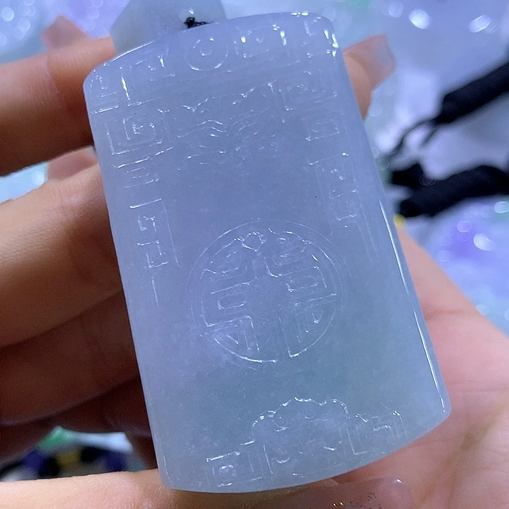 翡翠未镶嵌颈饰天然翡翠A货吊坠