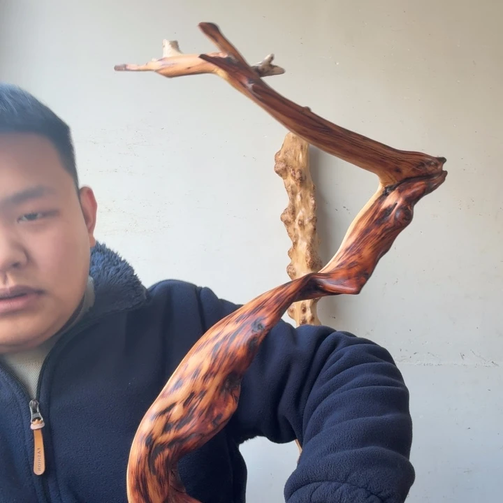 菩***草香榧木太行崖柏摆件上车