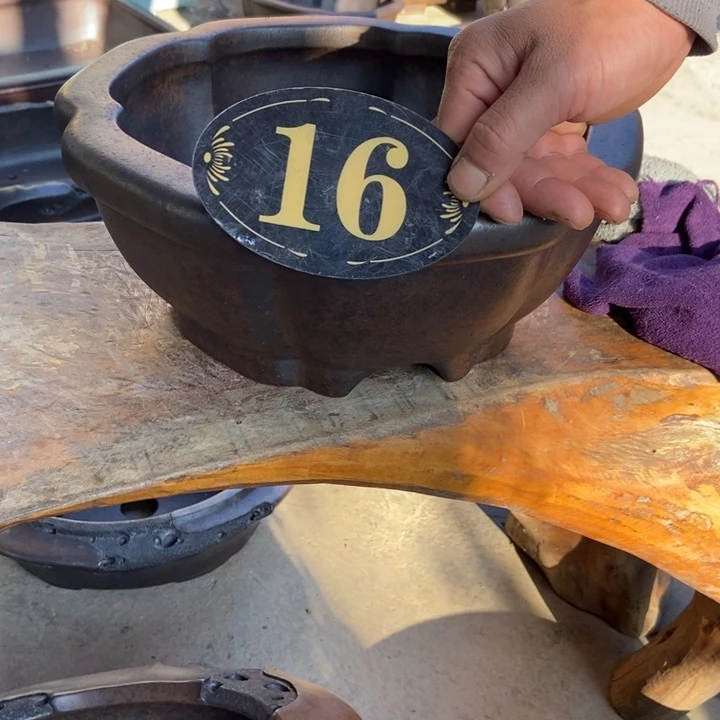 锋***少杨冬益紫砂花盆57899