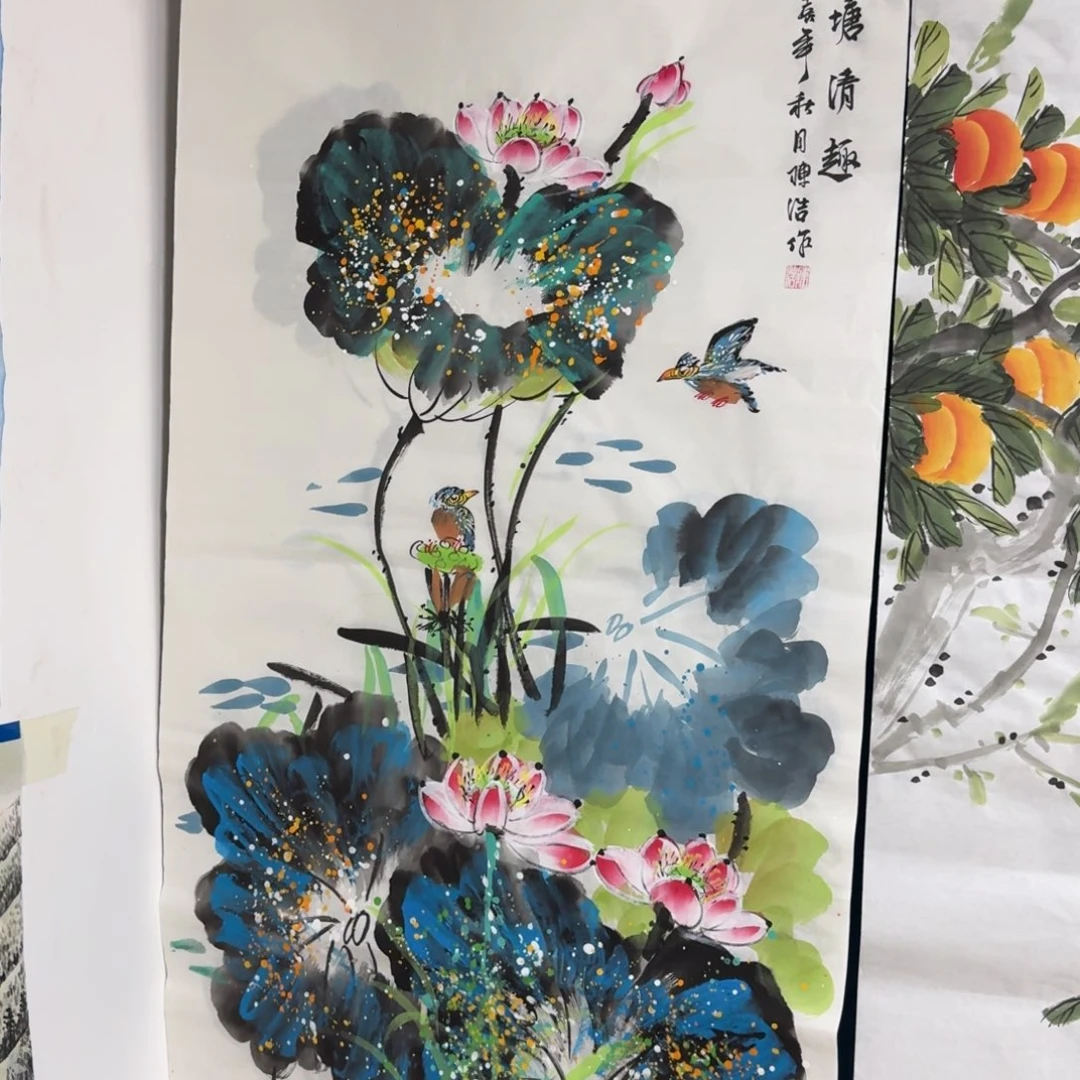 国画晓彤美术馆直播间