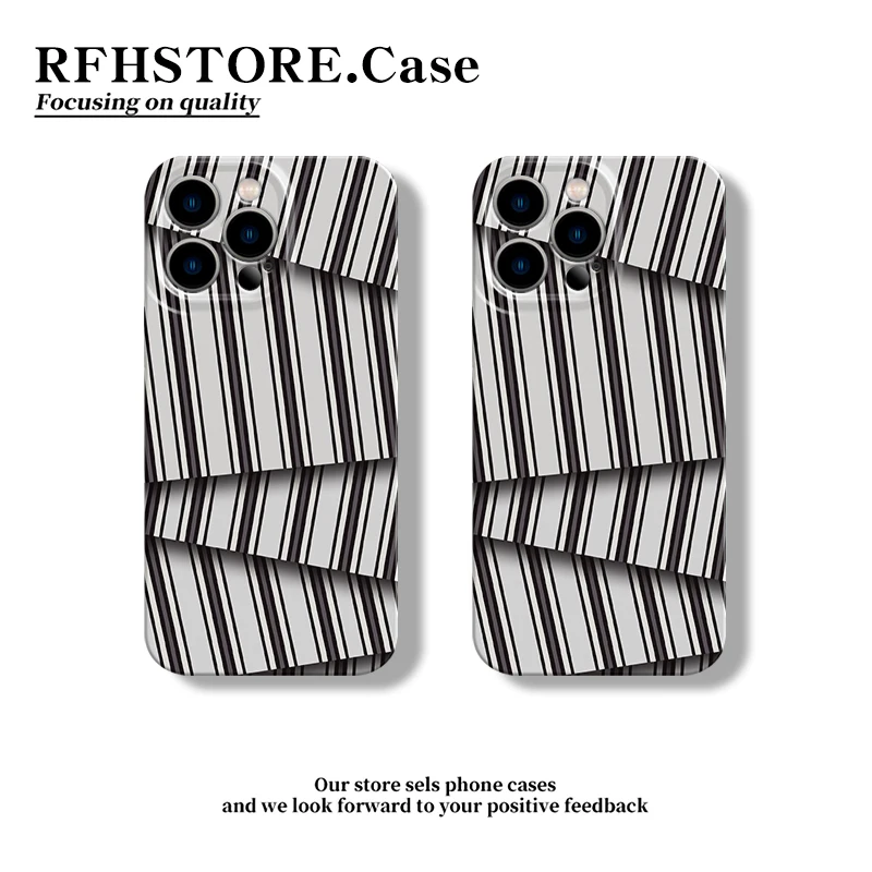 飞虎胜不规则线条适用iphone16/15pro菲林手机壳华为oppo小米vivo