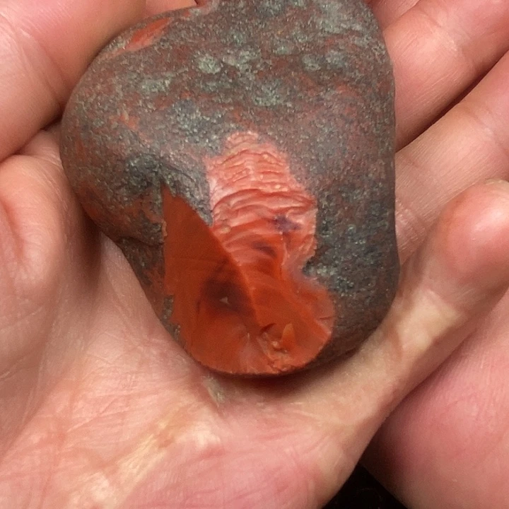 南红玛瑙未镶嵌挂件