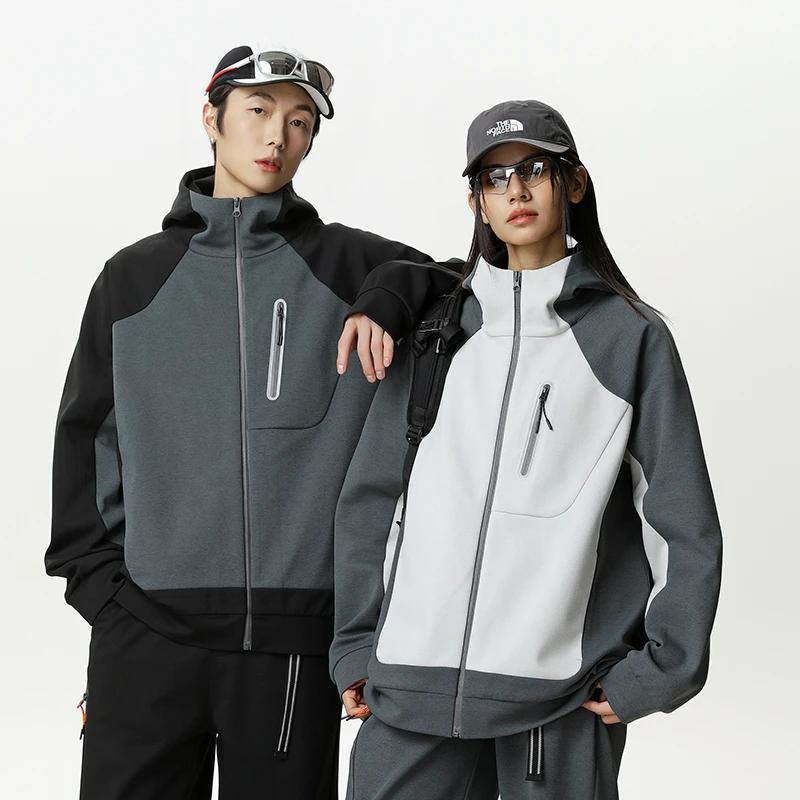 （MOARES摩尔斯）轻量化户外吸湿速干抗紫外线开衫卫衣