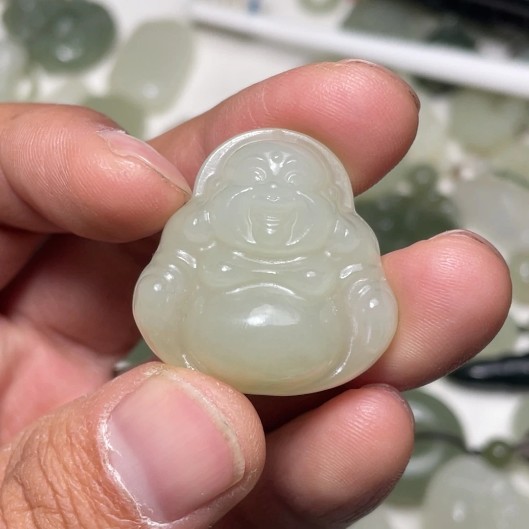 颈饰未镶嵌和田玉小*籽