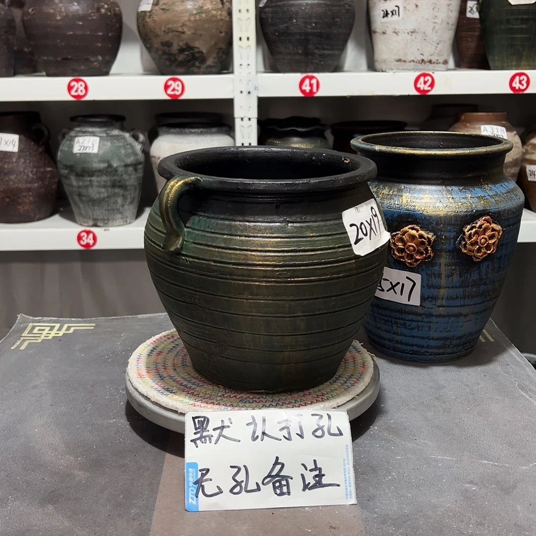 红陶21号绿色无孔备注