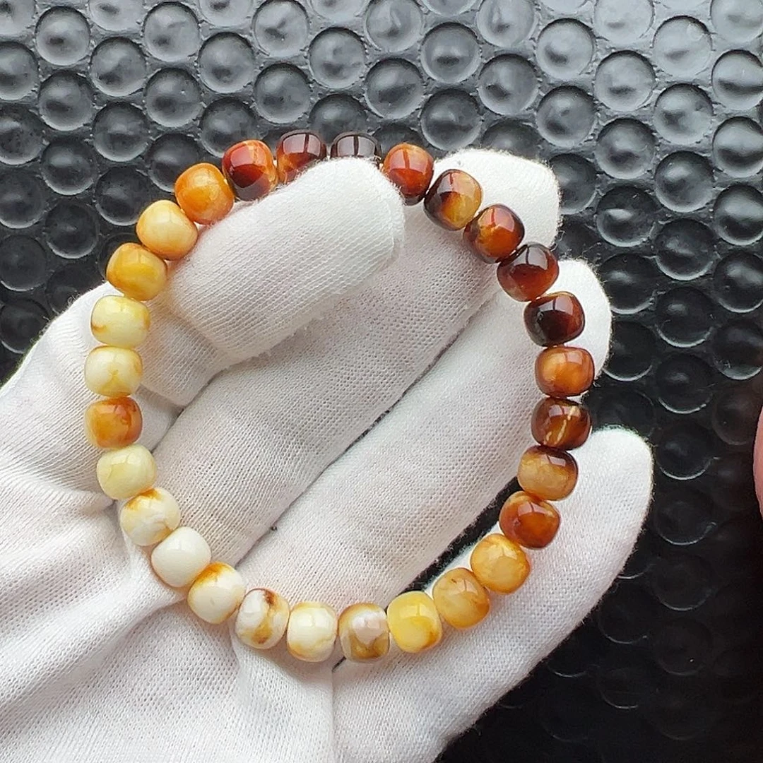 琥珀未镶嵌裸石老型8