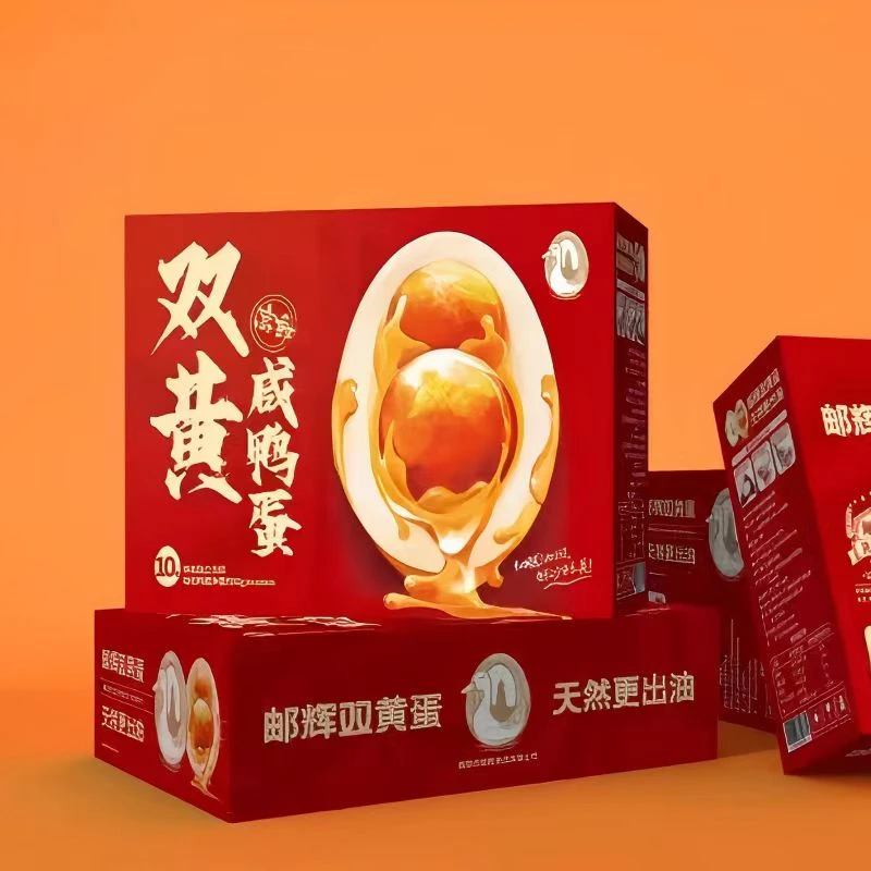 【江苏高邮特产】正宗·邮辉高邮双黄蛋礼盒装年货节必备送礼首选！