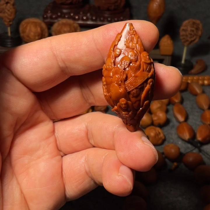 海***花手串/手链橄榄核手工制作工艺精湛