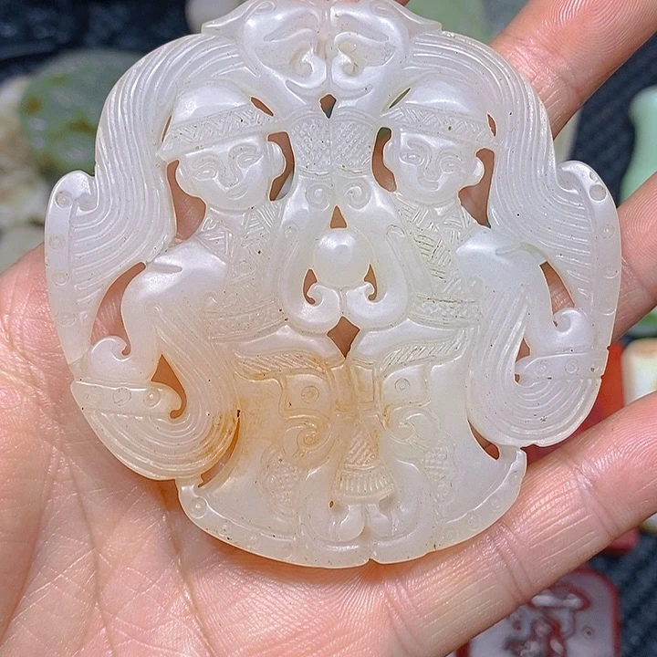 未镶嵌手链和田玉（糖玉）