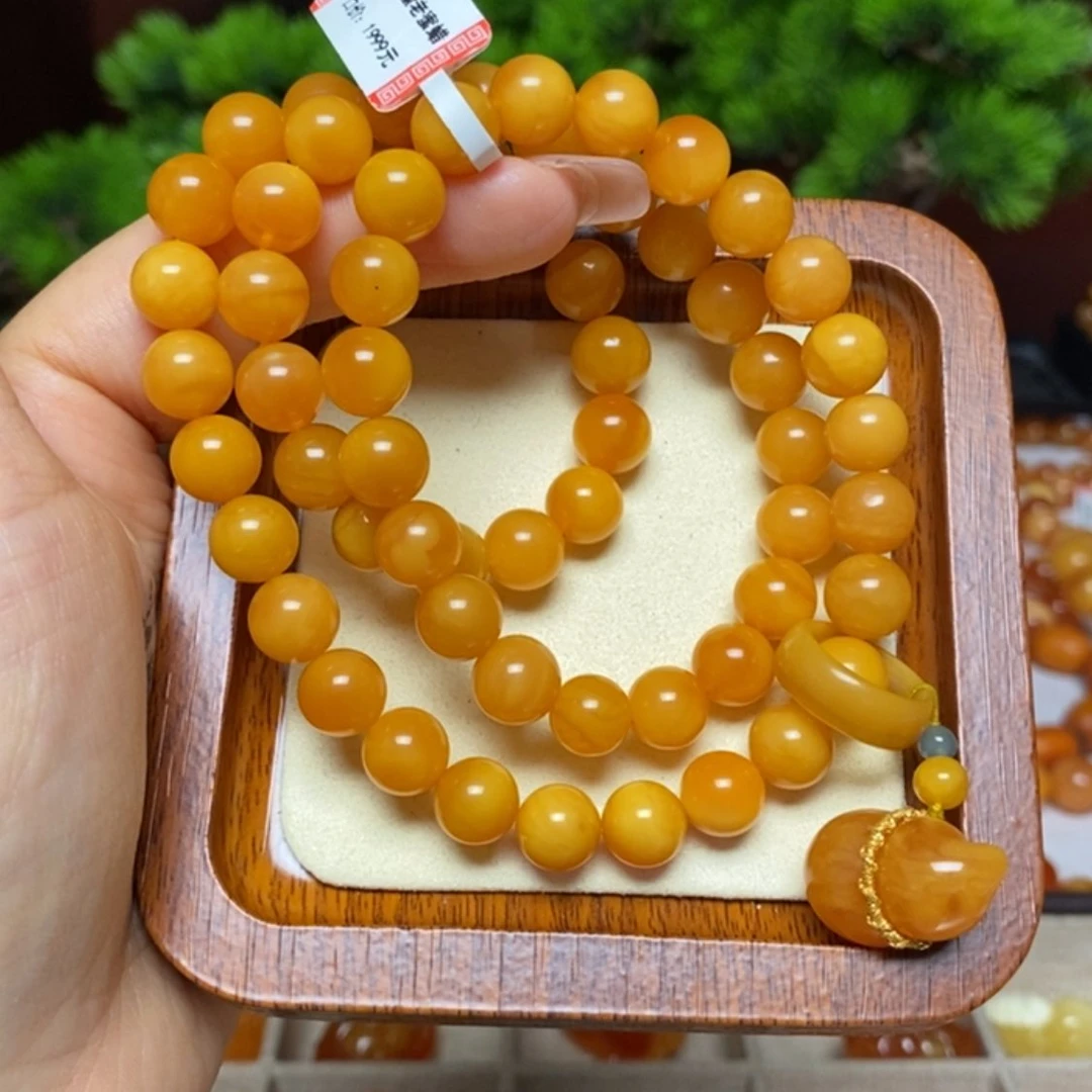 【闪购商品】手链蜜蜡未镶嵌手串