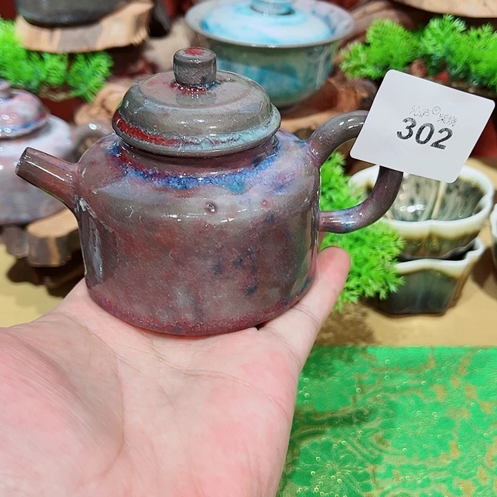 沁庐柴窑古法柴烧全手工茶具