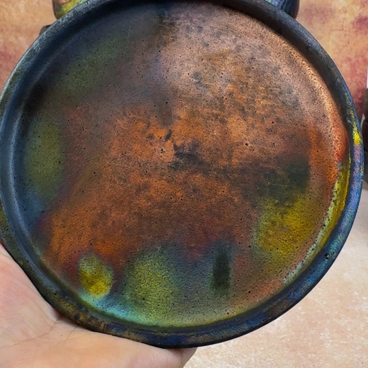 荥经黑砂炸福利窑彩壶承13