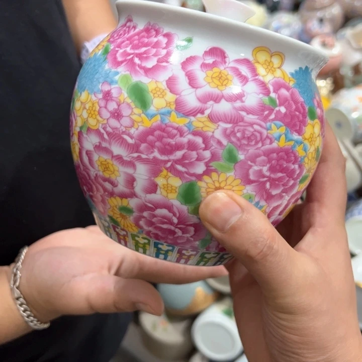 瑕疵福利品陶瓷茶叶罐介意勿拍