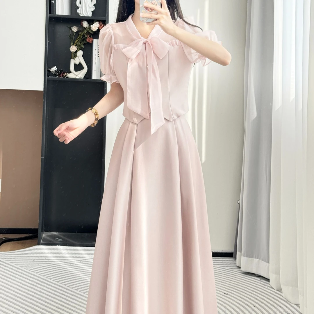 拉夏贝尔25现货青苍夏新财阀千金女装显瘦衣服短袖衬衫 10428 SQC