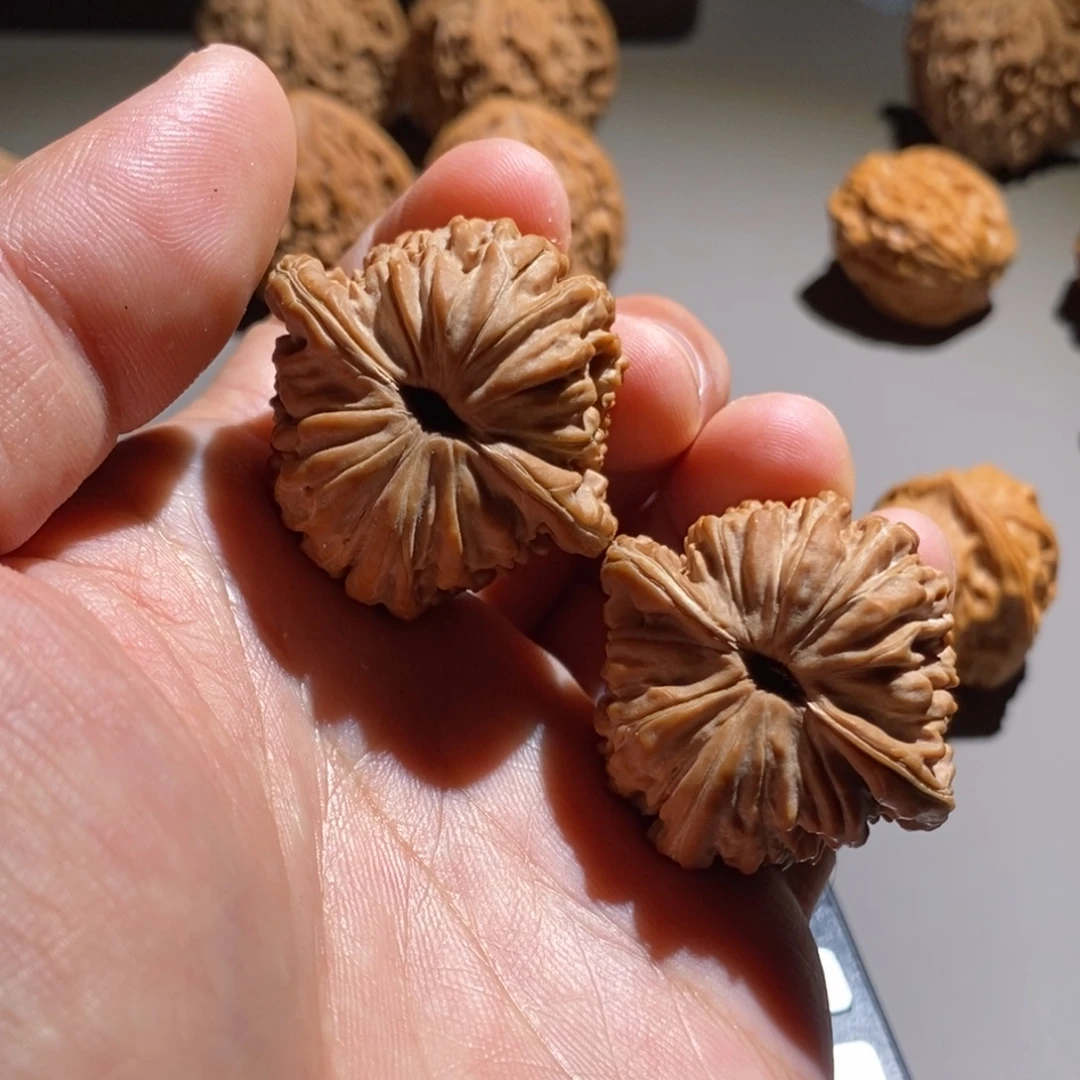 無***吊坠文玩核桃四座楼37