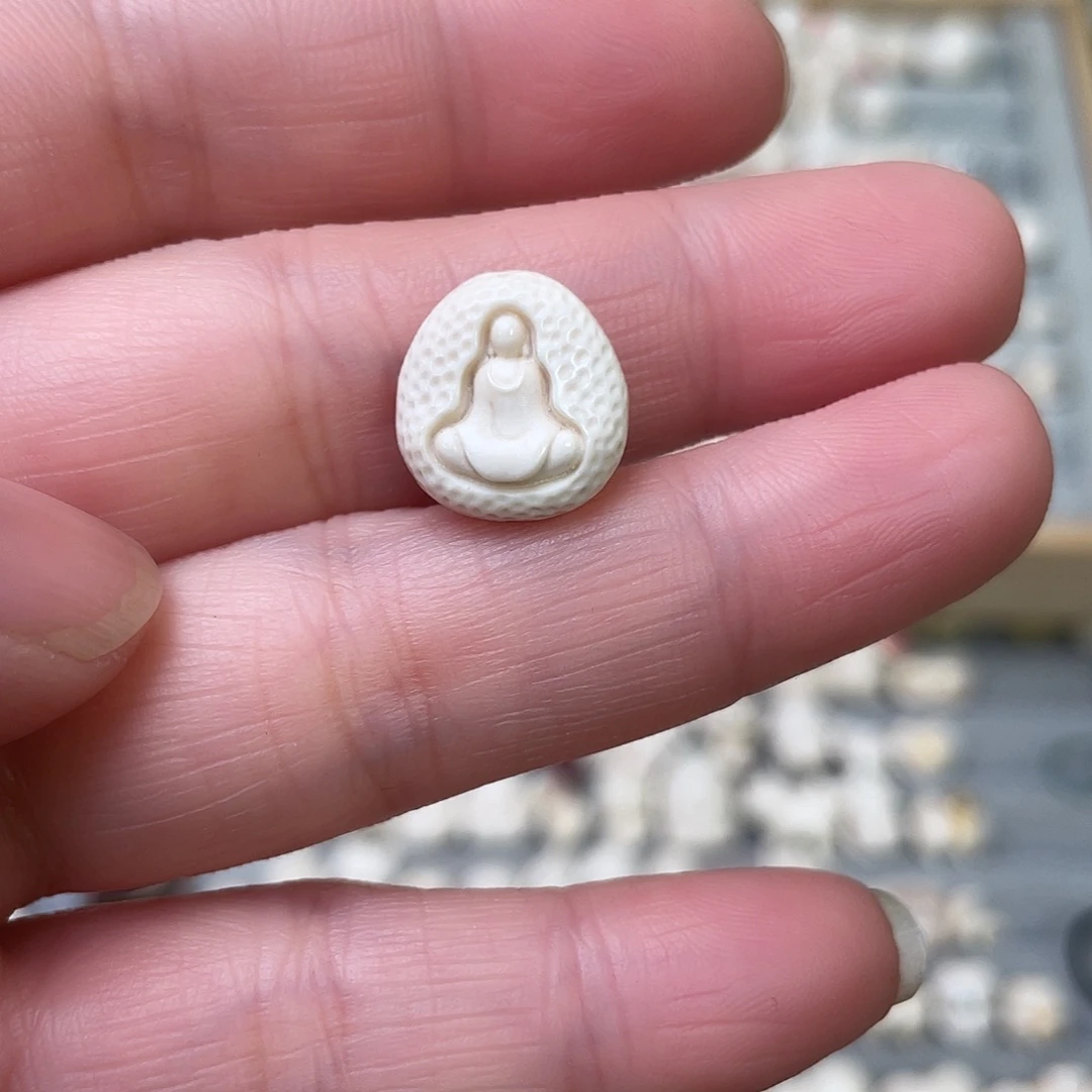 猛犸象牙手串/手链/手镯无相佛背云