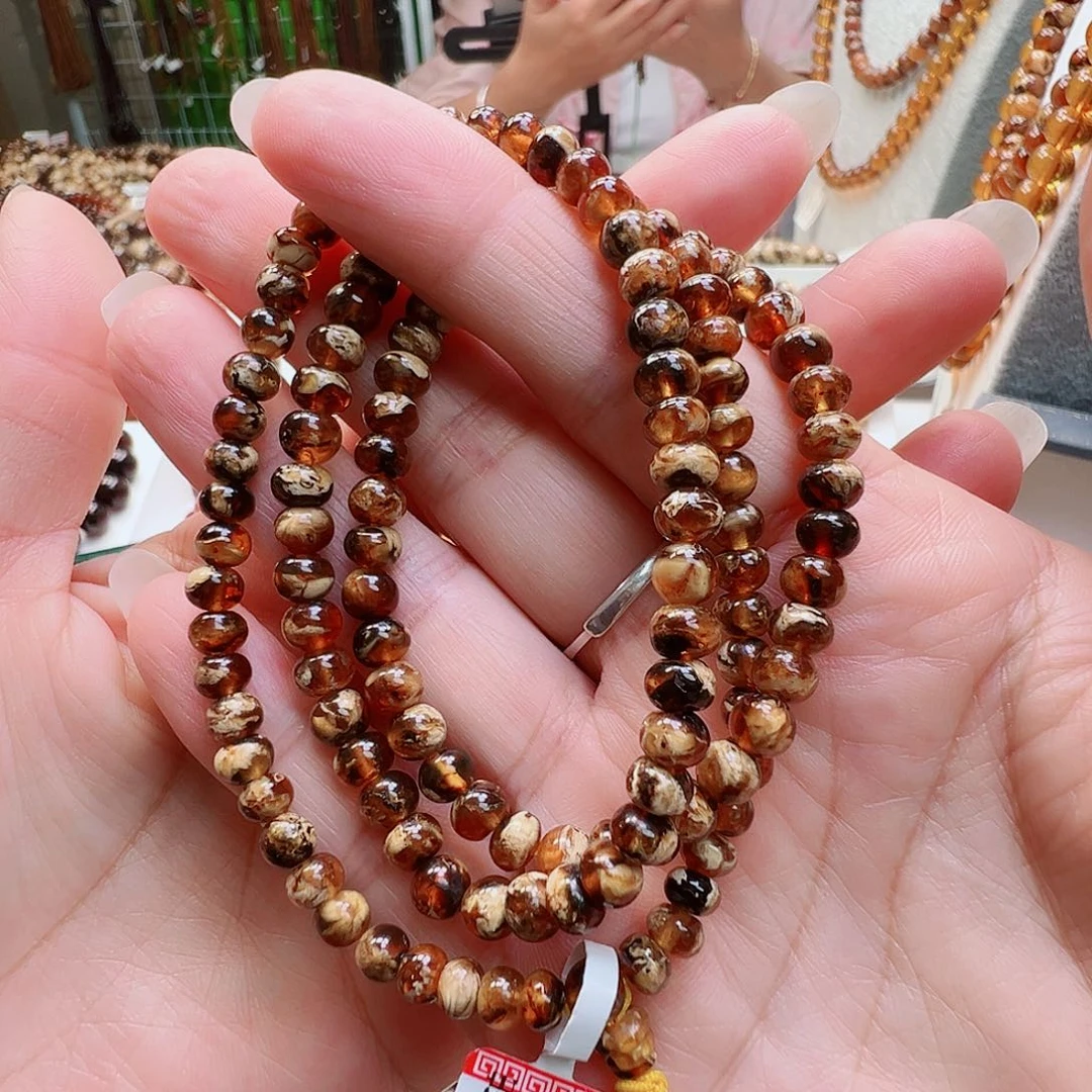 琥珀未镶嵌裸石抚顺琥珀5溶洞