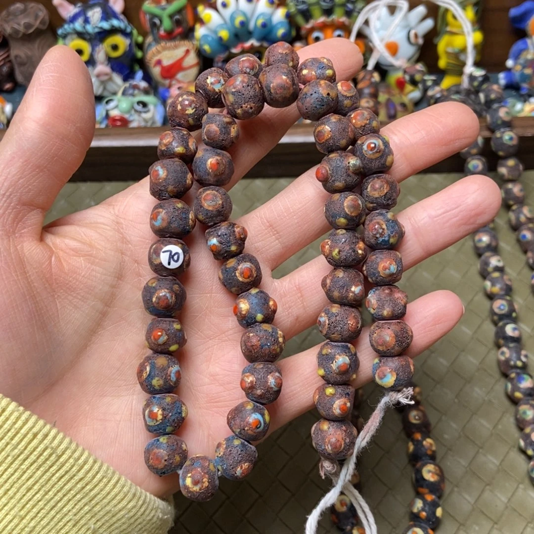 琉璃颈饰福利链子（孔雀蓝）