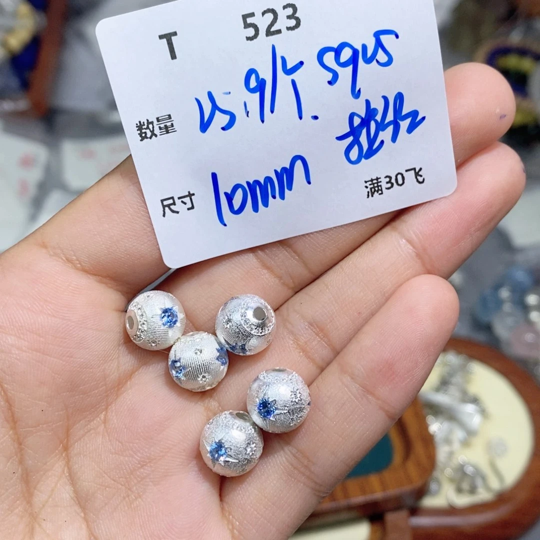 银S925镶嵌颈饰水晶T523