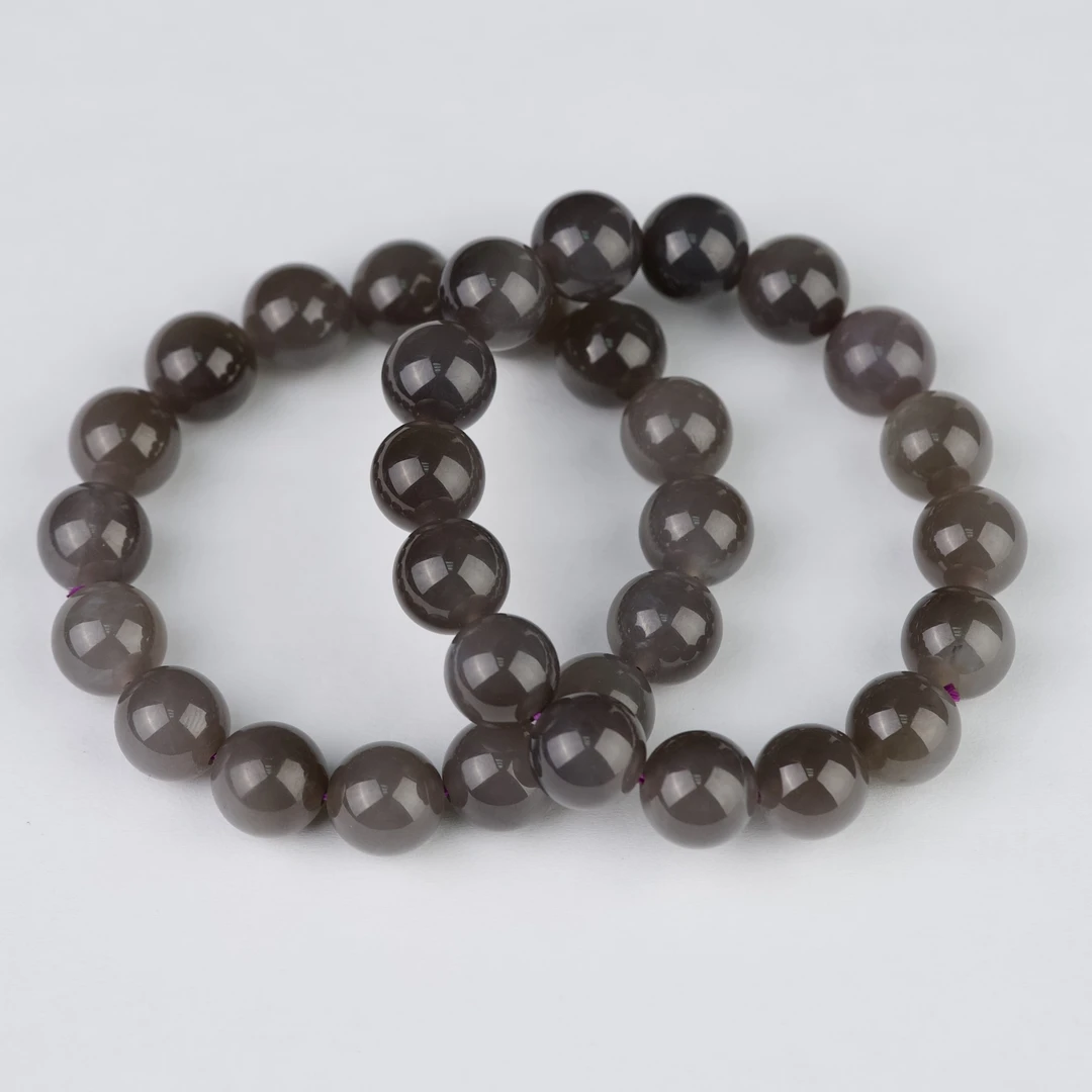 【公子优选】和田玉浓烟紫手串（多样性发其一）YJ-22042