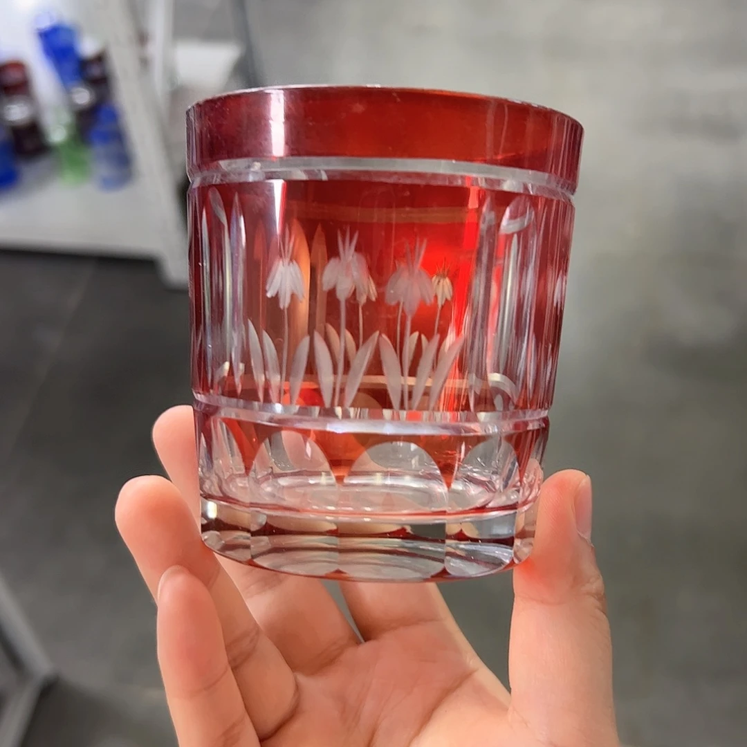 手柄款水晶玻璃如图一个
