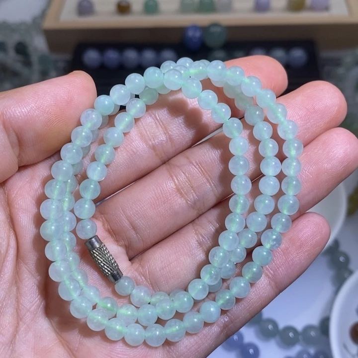 翡翠未镶嵌颈饰天然翡翠a货