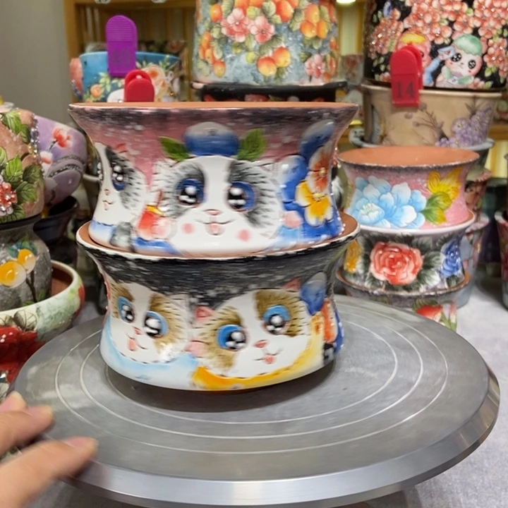 景德镇艺术手绘作品