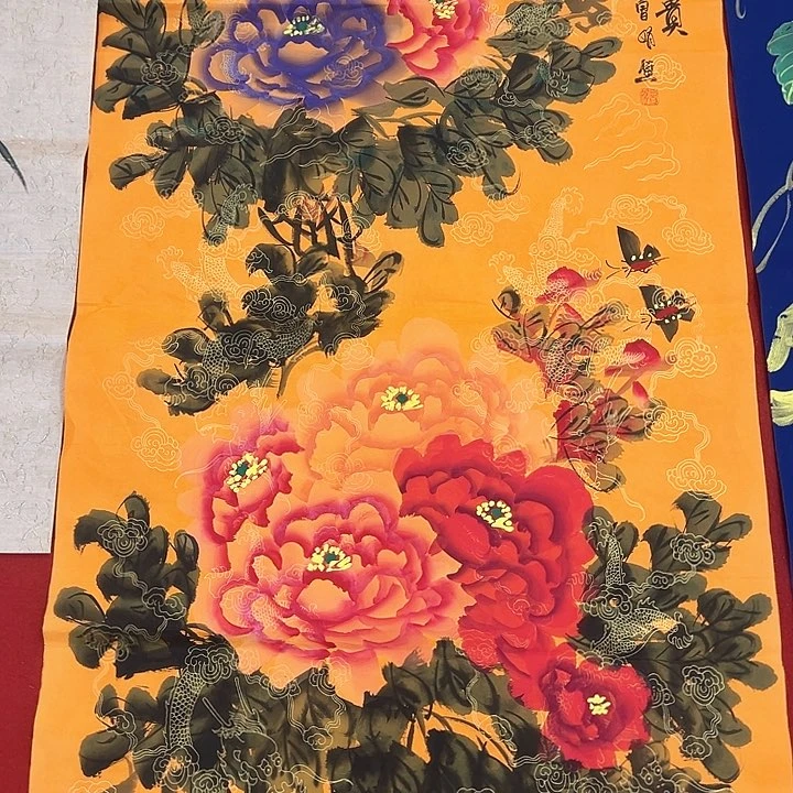 横款开播纯手工纯手绘