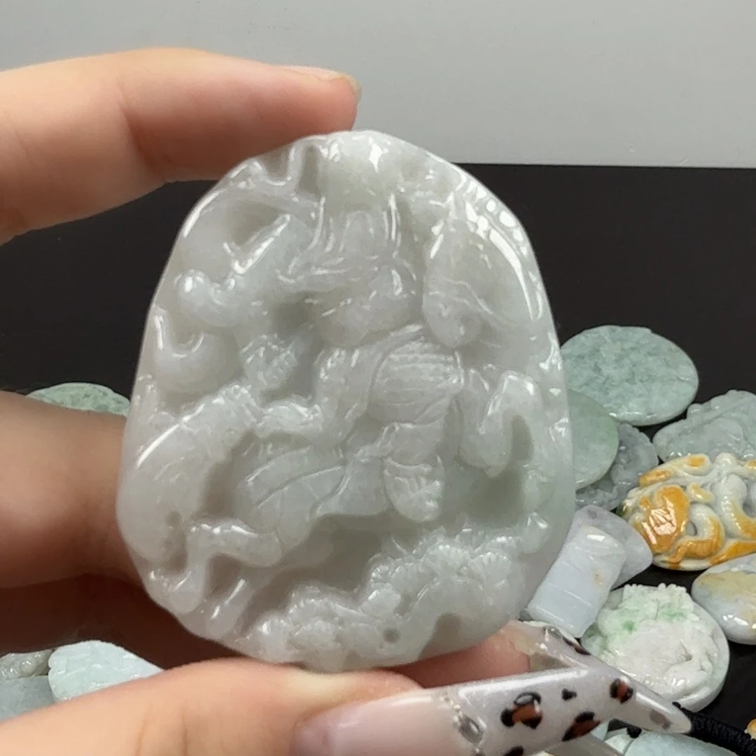 翡翠未镶嵌耳饰翡翠