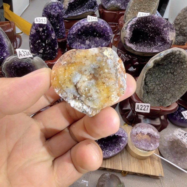 未镶嵌大型摆件（非配饰）紫晶