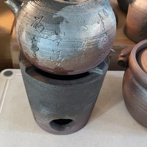 无***忧陶外贸单1套 1000毫升 带炉子