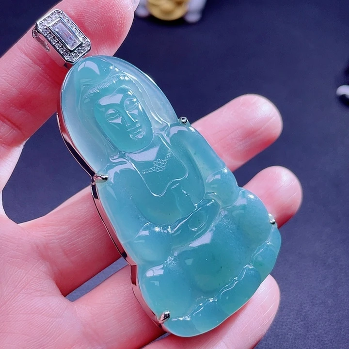 翡翠吊坠(不含链)未镶嵌