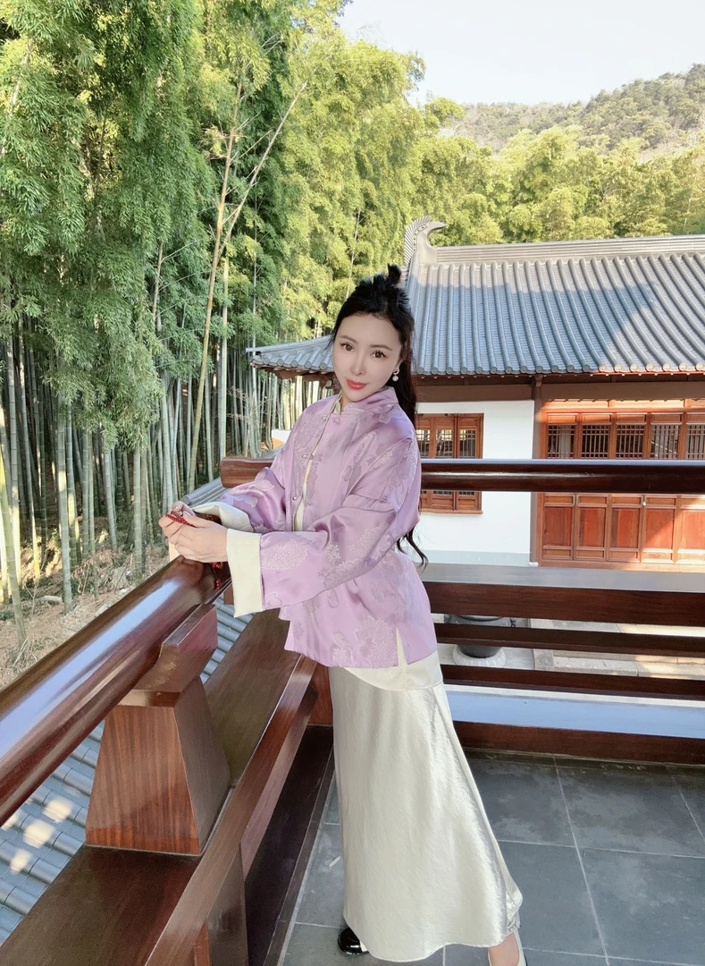 大文子 ·YW ·【听风叙】上新新中式薄款外套国风中式设计宽松休闲