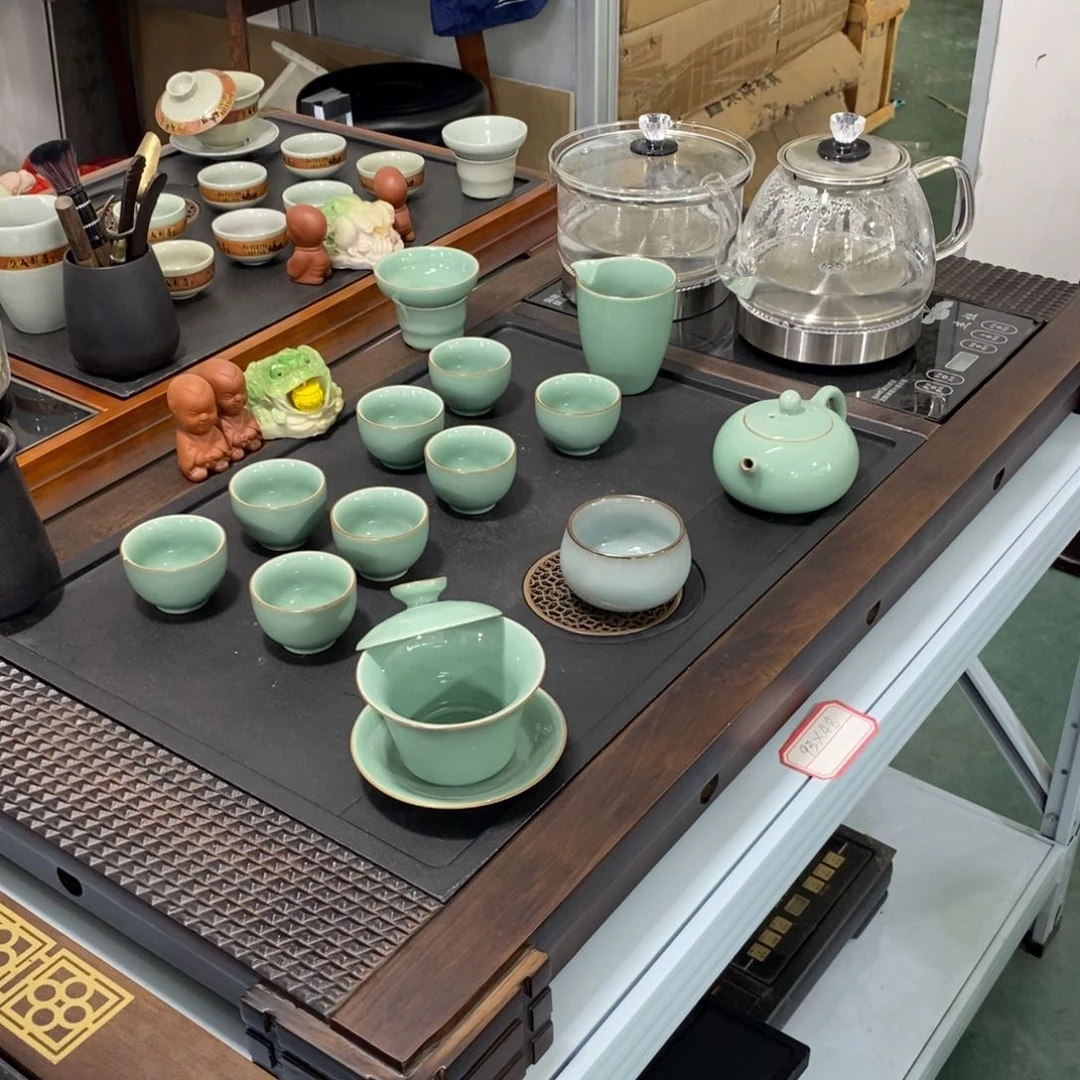 木石茶盘套装茶具套装