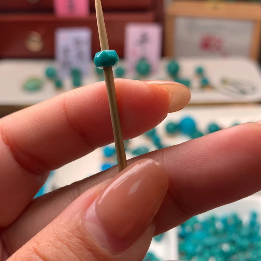 平***你绿松石未镶嵌配饰