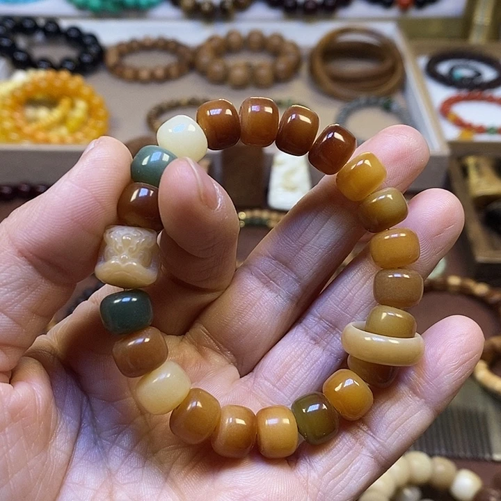 木菩提根手串单圈一物一图