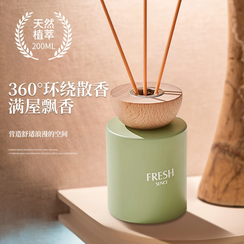 栀子花清新自然无火香薰精油家用室内卫生间客厅卧室天然除味摆件