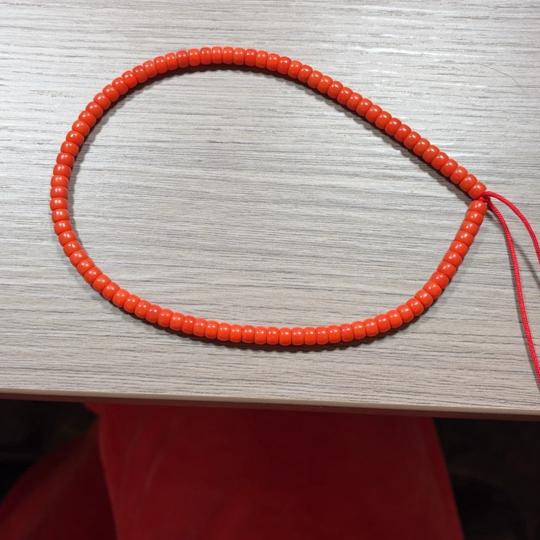 淡***云南红玛瑙未镶嵌手串