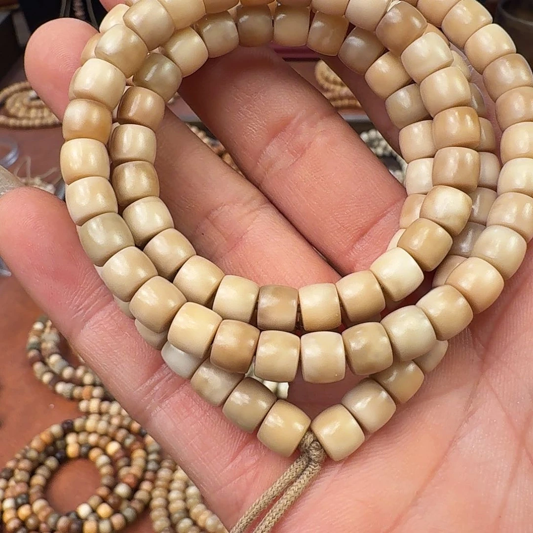 手串菩提根/象牙果龙脊菩提直切长串